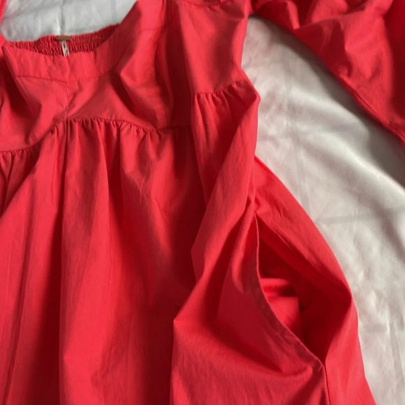 Free People Lindsay Rose Baby Doll Dress Size M - Picture 10 of 13